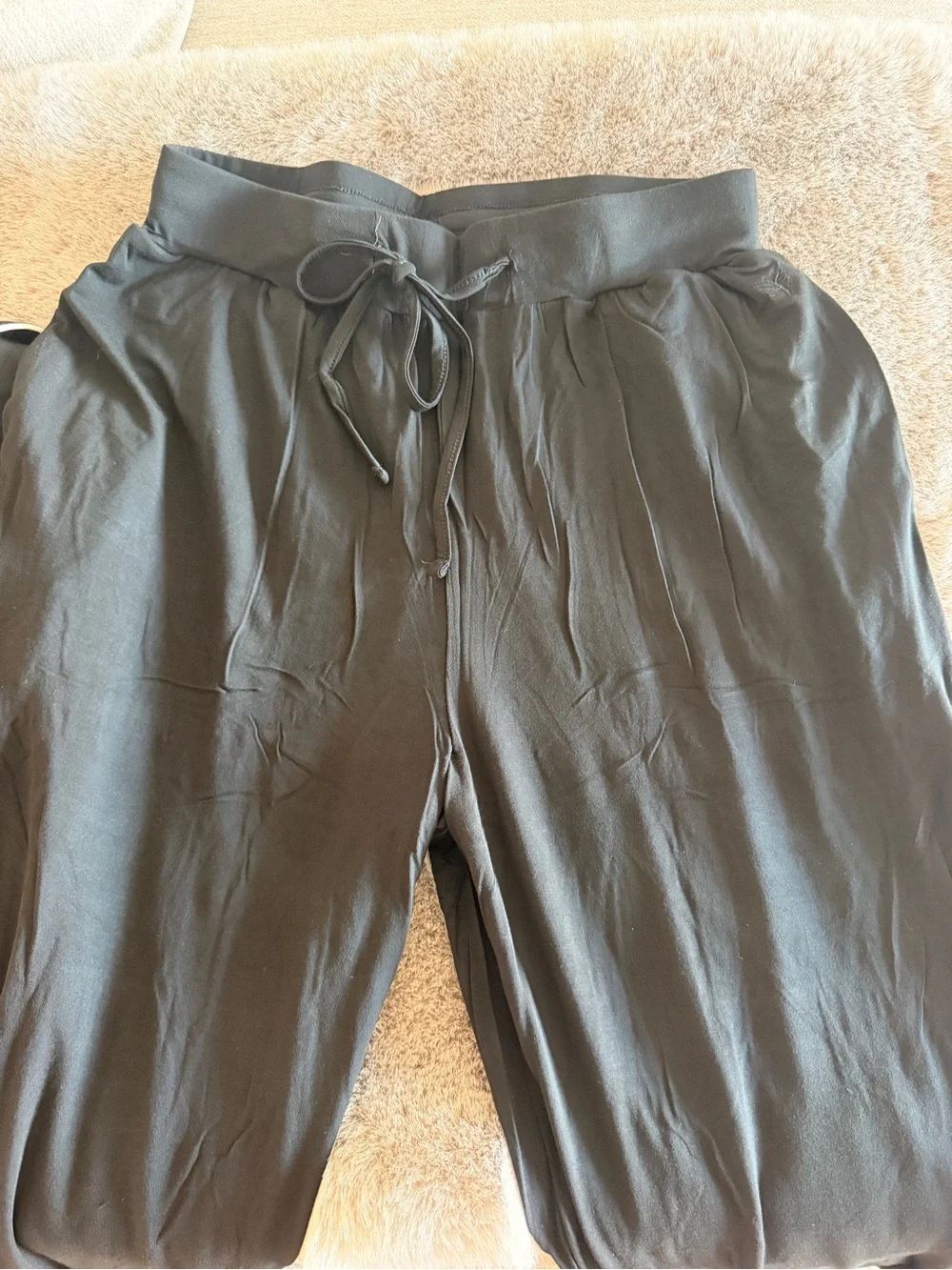 NWOT Cozy Earth Black long sleeve Pajama Set - Women's Sleepwear TALL XS